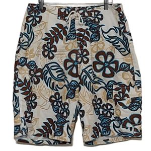 Point Zero Tropical Floral Print Board Short Trunk